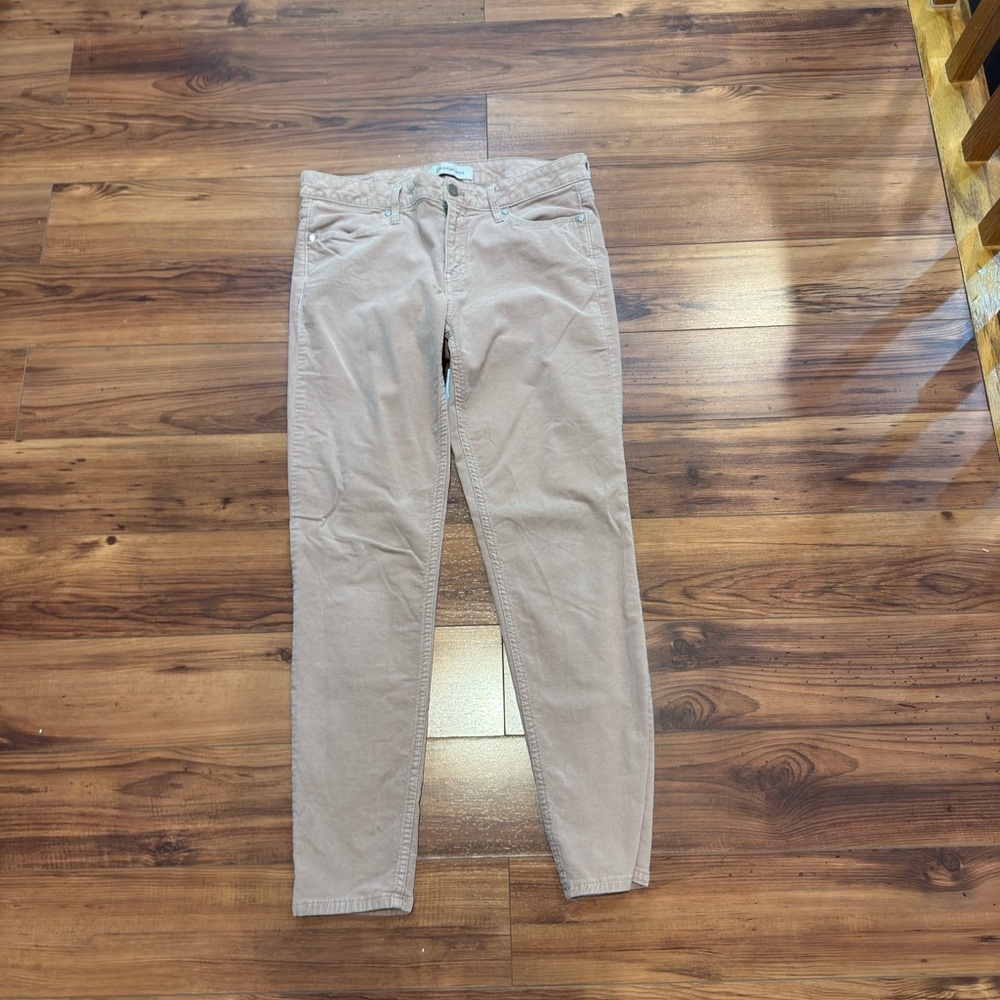 Calvin Klein skinny jeans in velvet